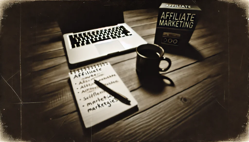 Begin Affiliate marketing 